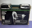 [13393-4] Metabo N3804AB3 18-Gauge 1/4" Narrow Crown Finish Stapler Pneumatic Air Tool-NEW