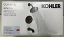 [13436-2] Kohler CURSIVA R36189-4G-BL ; Valve  & Trim; Matte Black Finish-New Sealed