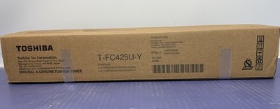 Genuine Toshiba T-FC425U-Y Yellow Toner Cartridge Brand New Factory Sealed