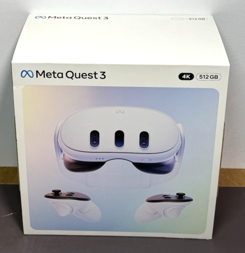 Meta Quest 3 512GB Standalone All-in-One VR Headset - GREAT CONDITION!