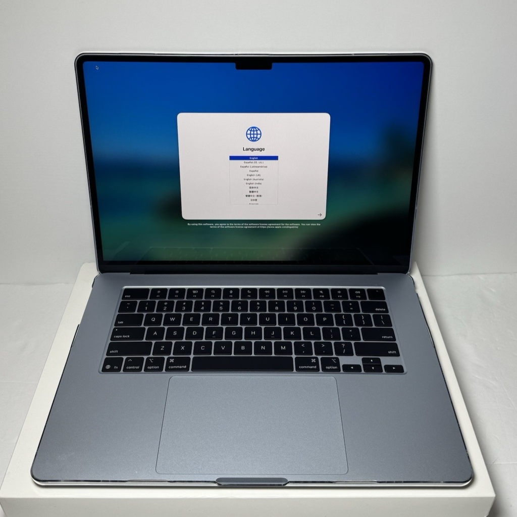 Apple MacBook Air 15" Sky Blue M4 10C GPU, 16GB RAM 256GB SSD A3241, 19 cycles