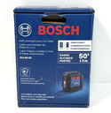 [13689-2] Bosch GLL50-20 50ft Range Self Leveling Cross Line Laser- Open Box