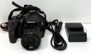 [13670-2] Sony Alpha a3000 20.1MP Digital Camera Black  w/ E OSS 18-55mm Lens