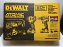 [13756-1] Dewalt DCK486D2 ATOMIC 20V Cordless Brushless Combo Kit w/2x 2.0Ah Batt &charger
