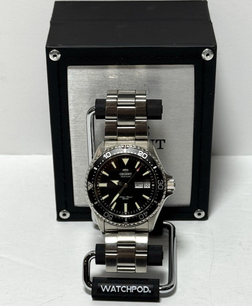 Orient Kamasu Dive Automatic Black Dial Watch - 40MM