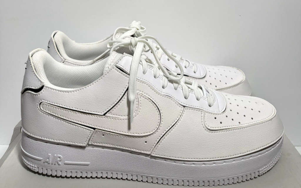 Nike Air Force 1/1  Cosmic Clay White/Black-Cosmic Clay CZ5093-100 Men's SZ 11.5