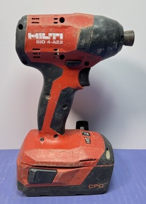 HILTI SID 4-A22 Hex Cordless Impact Driver / B22/4.0 Battery - Preowned
