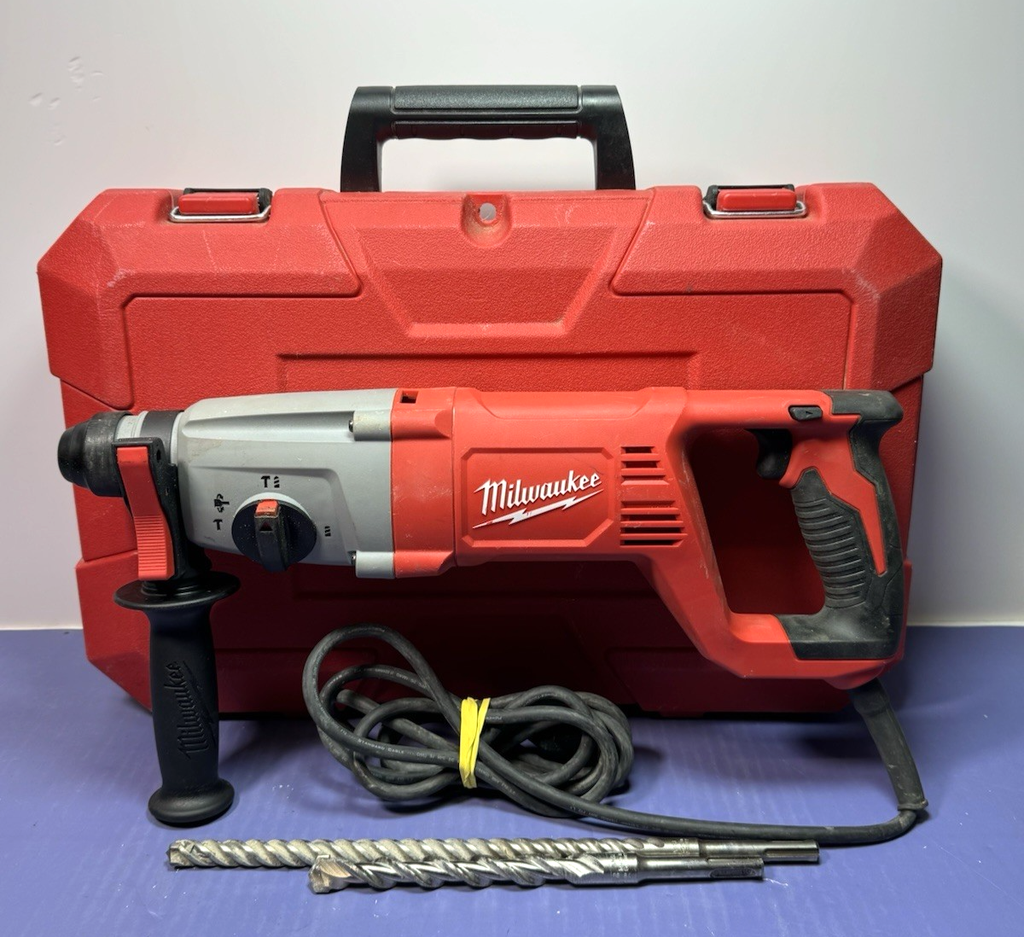 Milwaukee 5262-21 1" SDS Plus Corded Rotary Hammer Kit w/bits - Preowned
