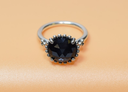 [FRB] PANDORA Retired Midnight Star Ring 190910NBC -Size 6.5