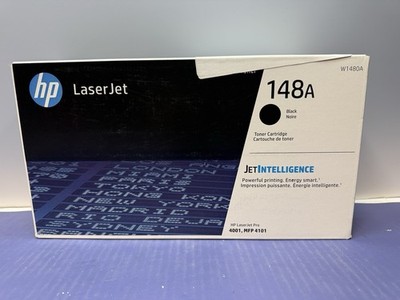 HP 148A Black Original LaserJet Toner Cartridge W1480A - New / Sealed MFD: 11/25