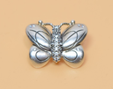[FRB] Pandora S925 ALE SS Decorative Oversized Butterfly Charm 5.5g 797880CZ