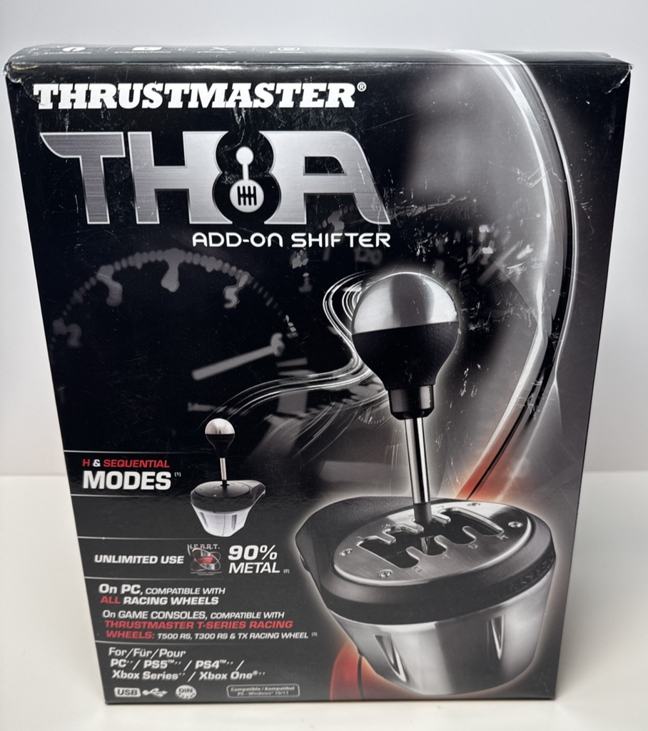 Thrustmaster TH8A Add-On Shifter - Black -Open Box