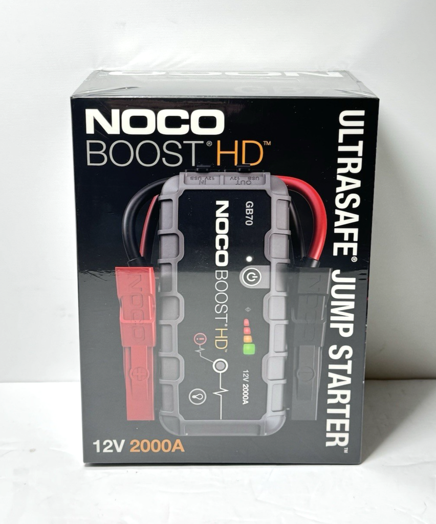 Noco Jump Starter GB70 2000 A 12-Volt Ultra Safe Lithium  - New Sealed