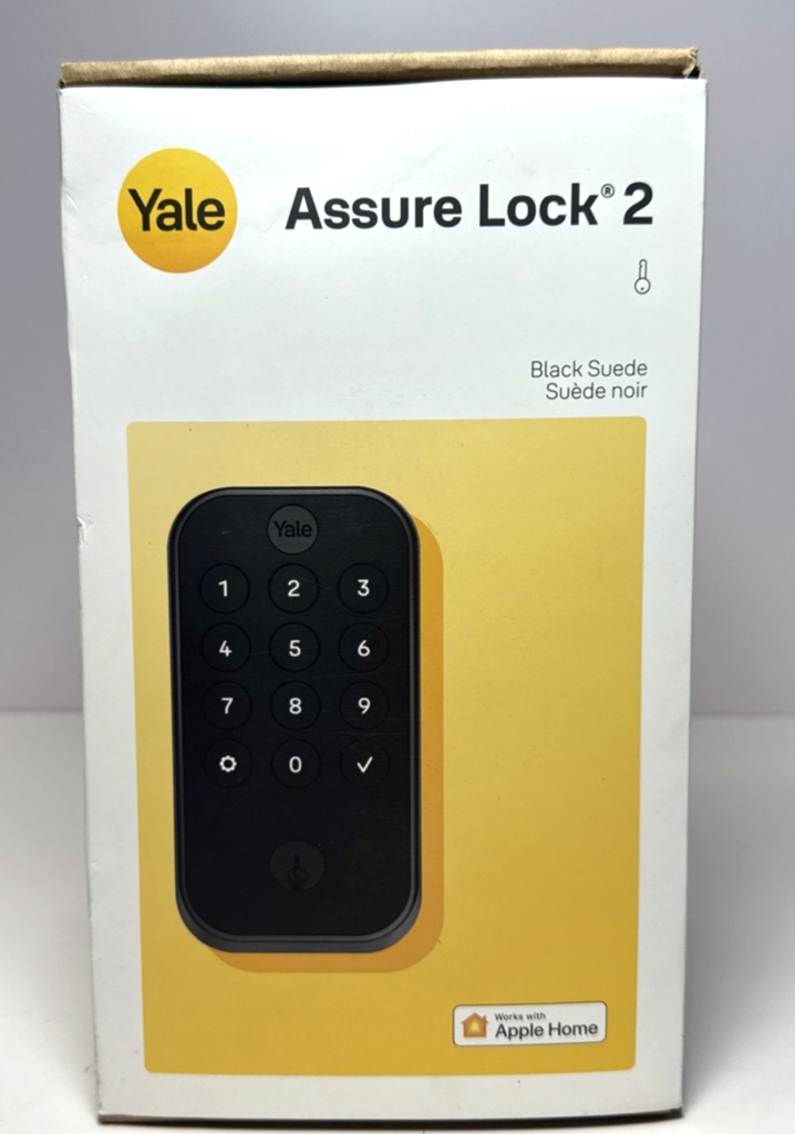 Yale Assure Lock 2 Keypad with Bluetooth - Black Suede (YRD410-BLE-BSP)