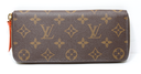 [14114-1] Louis Vuitton Clemence Zippy Monogram Canvas Leather Long Wallet