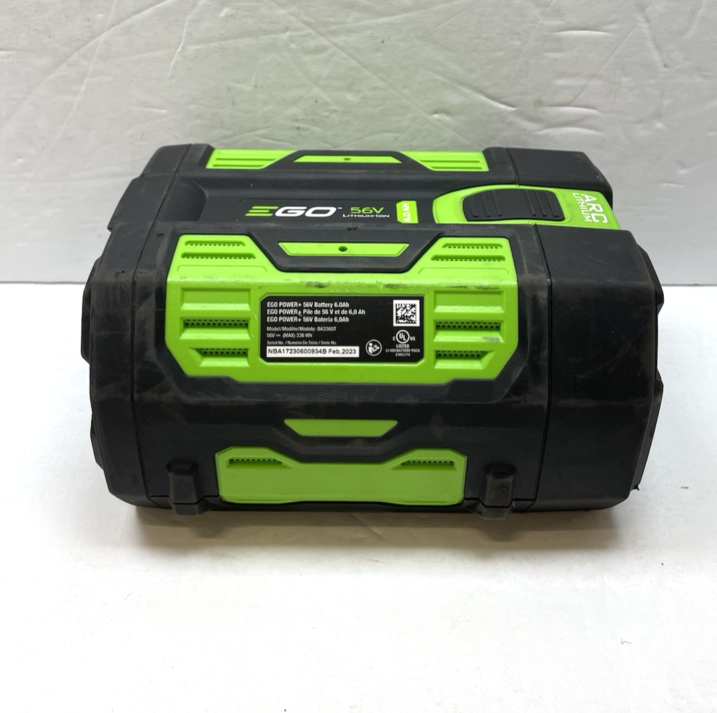 Preowned EGO Power+ BA3360T 56V 6 Ah Lithium Ion Battery  - Preowned