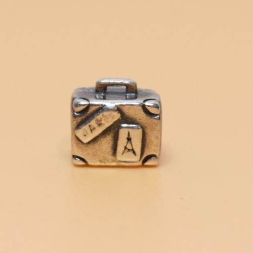 Pandora Suitcase Luggage Travel Sterling Silver Charm 790362