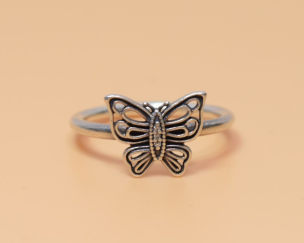 Pandora “Love Takes Flight” Butterfly Ring 56 US 7.5 - 190901CZ