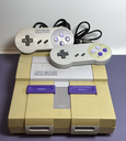 [8567] Super Nintendo SNES Console in Good Condition w Controllers  *Untested*