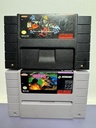[8567-1] Super Nintendo SNES Game Bundle - Killer Instinct & Gradius III - Tested&Works
