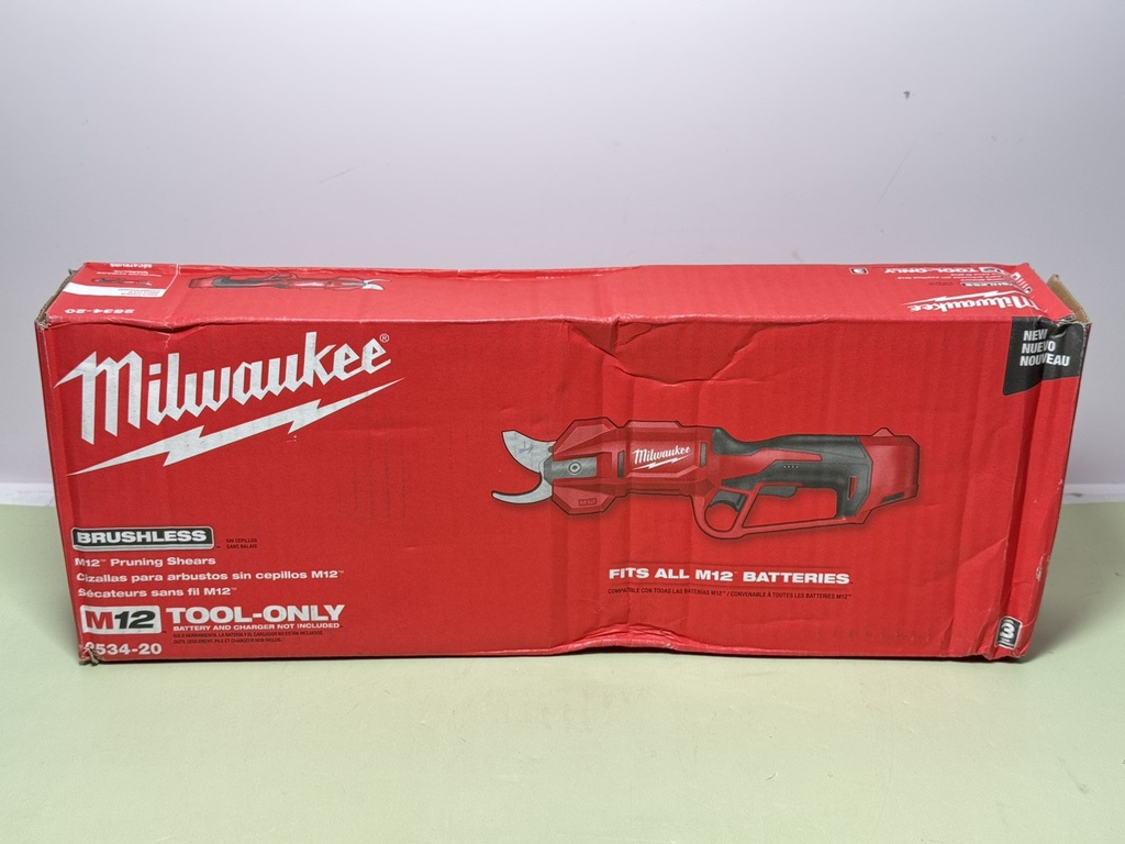 Milwaukee 2534-20 M12 12V Brushless Cordless Pruning Shears - Bare Tool