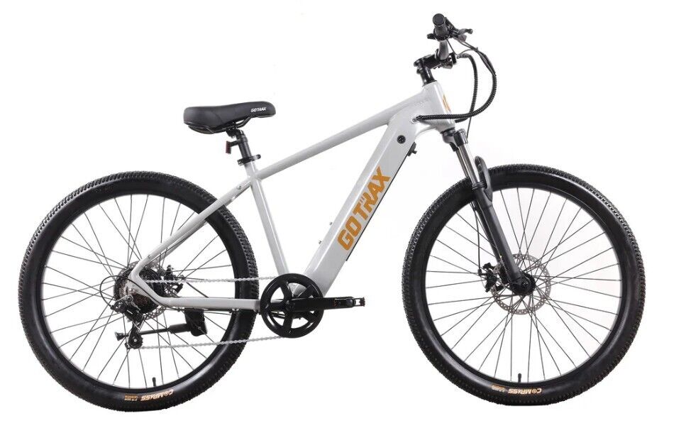 GOTRAX D1RT 27.5" Adult Electric Mountain Bike (Gray) - Brand New