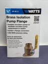 [Dr lam] WATTS Threaded Isolation Pump Flange 3/4" IPF-t-M1  600 WOG - OPEN BOX