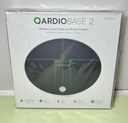 [9462-2,9536-2, 9514-2] Qardio Base 2 Wireless Smart Scale &Body Analyzer, WiFi-Bluetooth - Black