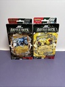 [Various blaster] Pokemon TCG ex Battle Decks Box Ampharos & Lucario ex Sealed New set of 2