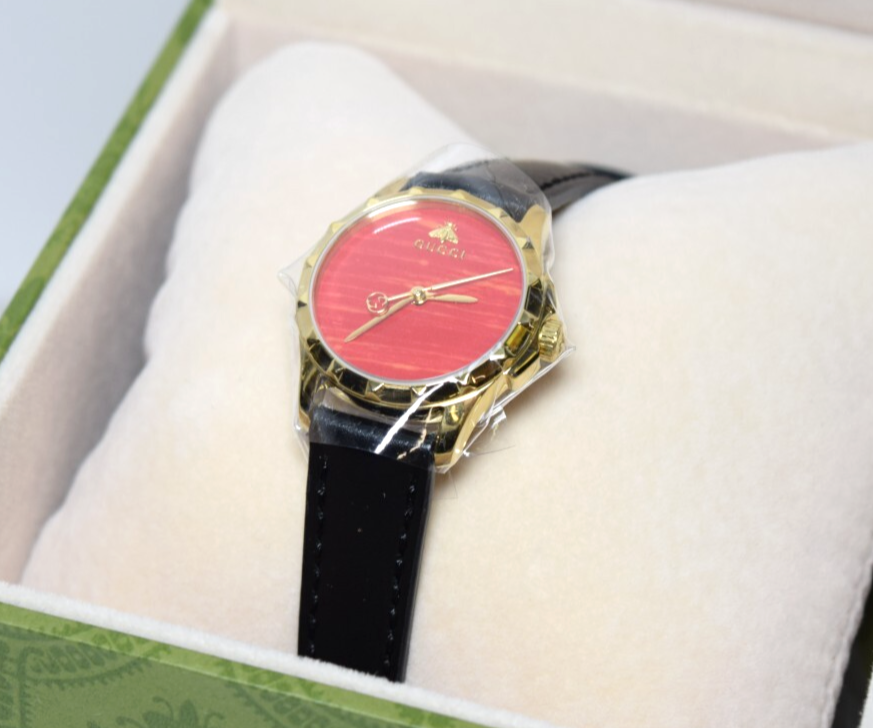 GUCCI Le Marche YA126556 Red Women's Watch - 27MM