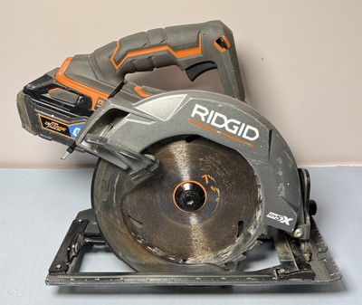 RIDGID R8652 7-1/4" 18 VOLT CORDLESS CIRCULAR SAW W 6.0Ah battery