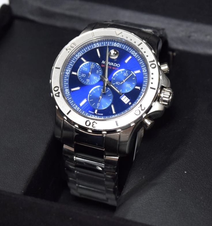 MOVADO Series 800 Men's Active Sport Chronograph 42mm - Brand New