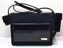 [11303-1] Salvatore Ferragamo Combo Bag Enamel Cross Body Bag In Black Leather