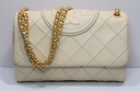[11190-1] Tory Burch New Cream Soft Fleming Convertible Shoulder Bag