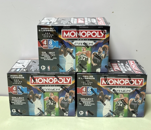 [11638-3] Panini Prizm 2024 Monolpy NBA Basketball Lot Of (3) Box