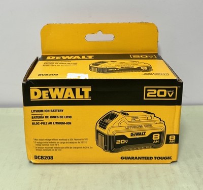 [11727-1] DEWALT 20V MAX* XR Battery, 8.0-Ah (DCB208) -Brand New
