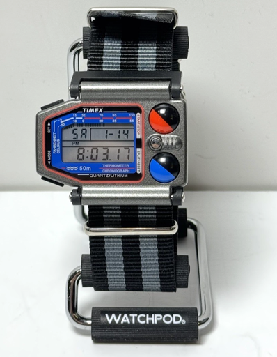 [FRB] TIMEX SKIATHLOM WATCH - RARE VINTAGE - 1986-1993 - Fantastic Preowned - RUNS!