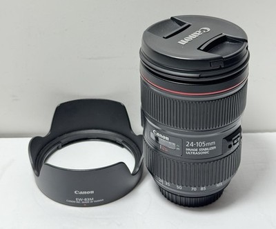 [11965-1] Canon EF 24-105mm f/4L IS II USM Zoom Lens w/ Hood EW-83M