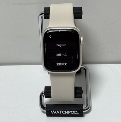 [11821-1] Apple Watch Series 8 A2770 MP6L3LL/A 41MM 32GB 11.6 WiFi Only Silver Used