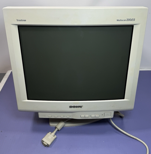 [11449-1] Sony CPD-200ES 17" Trinitron CRT VGA Monitor – Local Pickup (Boston)