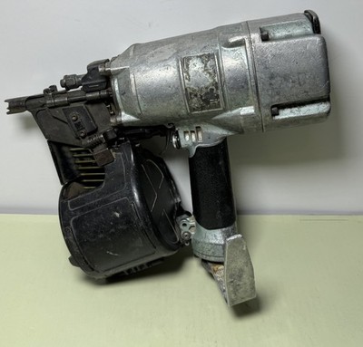 [11969-2] Hitachi NV83A3 3-1/2" Coil Framing Nailer - Works /Minor Air Leak Made in Taiwan
