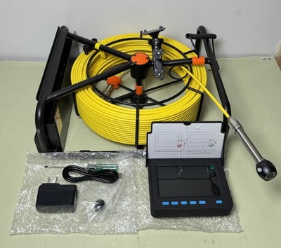 [11964-1] Sewer Camera 98.4ft/30m Pipe Inspection Camera HD Drain 4.3 In LCD Monitor