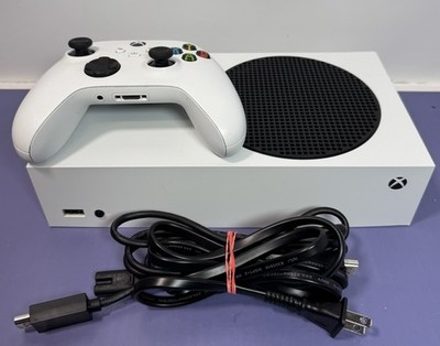 [12024-1] Microsoft Xbox Series S 512GB Console Gaming System White with controller/cables
