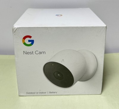 [12088-2] New Google Nest Cam Home Security Camera White G3AL9