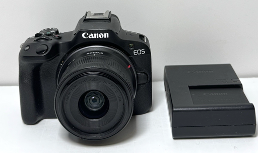 [12082-1] Canon EOS R50 4K Video Mirrorless Camera with RF-S18-45mm f/4.5-6.3 IS STM Lens