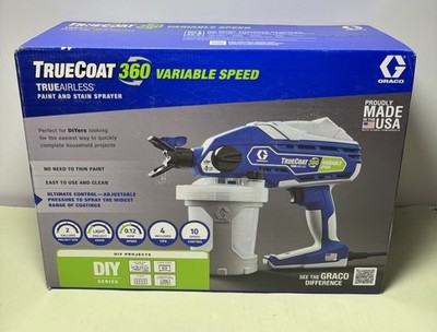 [12313-1] Graco TrueCoat 360 Variable Speed Handheld Airless Paint Sprayer 26D283-New