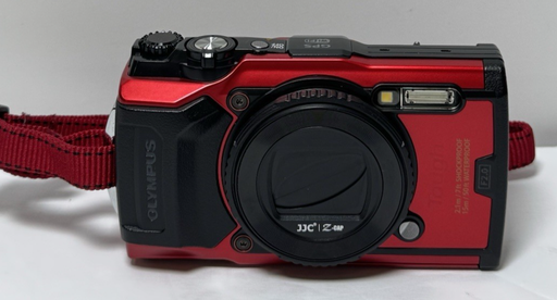 [12299-1] Olympus Tough TG-6 12.0MP Point & Shoot Digital Camera (Red)