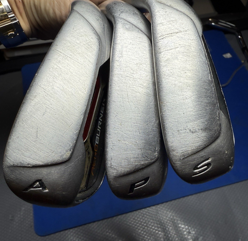 [11827-3] TaylorMade AeroBurner 3 Wedge Set - S, A, P - Right Handed - REAX 60 R Flex