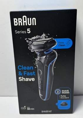 [12390-2] Braun Series 5 5118s Rechargeable Wet & Dry Men's Electric Shaver Sealed Distres