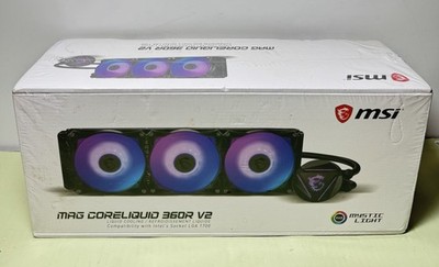 [12432-1] MSI MAG Core Liquid 360R V2 AIO Liquid CPU Cooler -New Sealed